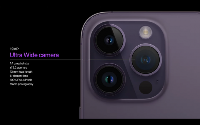 iPhone 14 Pro kamera kurulumu