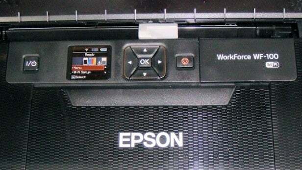 Epsoni WorkForce WF-100 - juhtelemendid