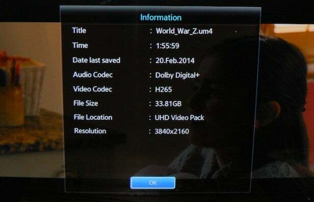 Samsung UHD Video Paketi