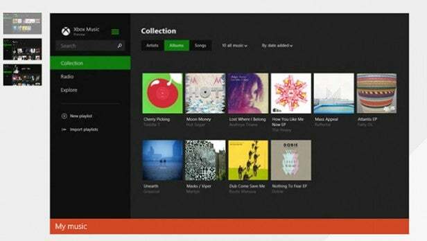 Desain ulang Xbox Music