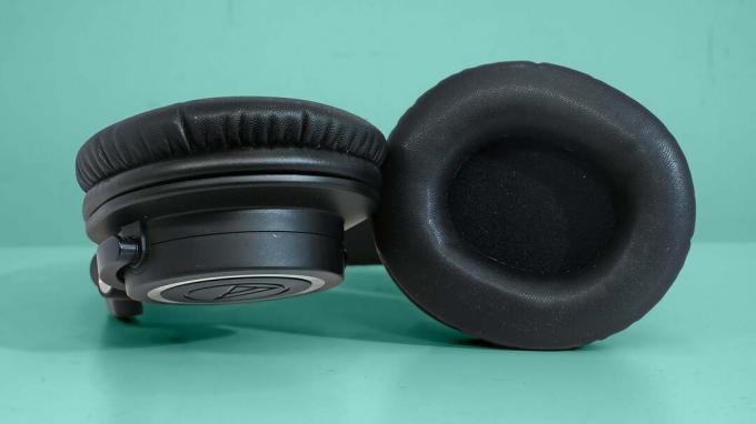 design de fone de ouvido nos fones de ouvido Audio-Technica ATH-M50xBT2