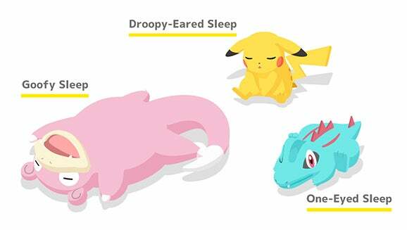 Pokemon Sleep-karaktärer