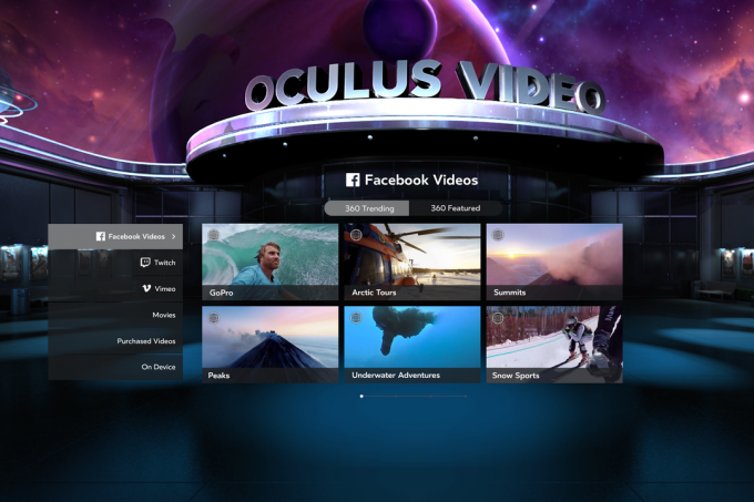 Vídeo Oculus Quest