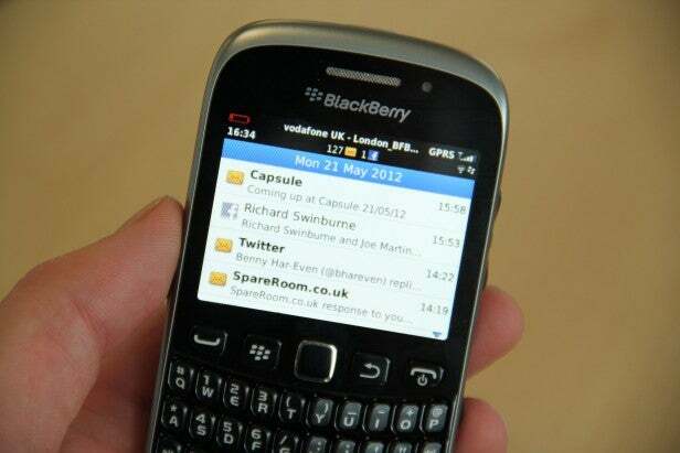 Messages BlackBerry Curve 9320