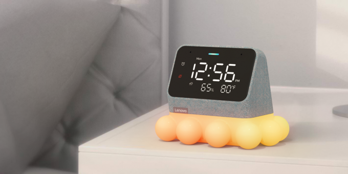 Lenovo Clock Smart Essential cu Alexa
