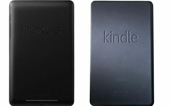 Kindle fire ve Nexus 7