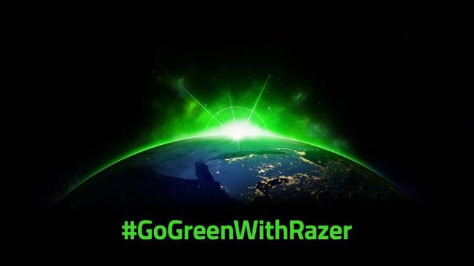 A Razer prometeu tornar seus produtos de jogos mais ecologicamente corretos