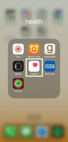 iPhone'daki Sağlık uygulaması