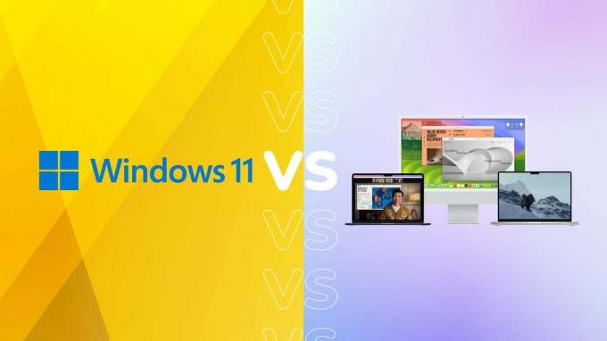 Windows 11 kontra MacOS Sonoma: Microsoft kontra Apple