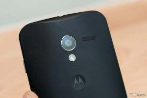 Vazamento no telefone Motorola estilo Nexus