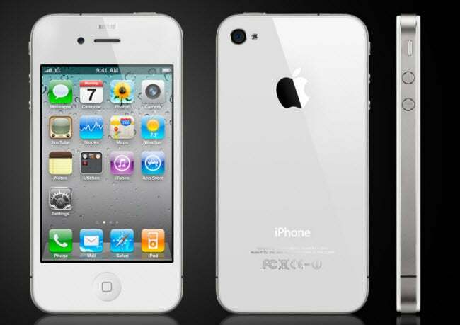 सफेद iPhone 4