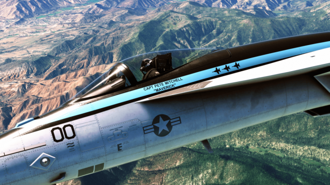 Microsoft Flight Simulator Top Gun DLC neaizņems elpu līdz 2022. gadam