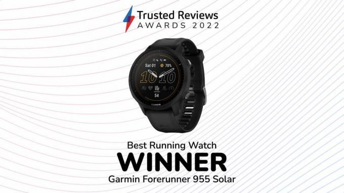 Labākā skriešanas pulksteņa uzvarētājs: Garmin Forerunner 955 Solar