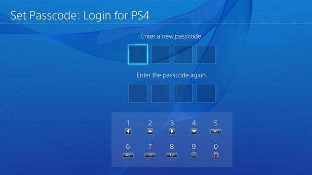 PS4 şifresi