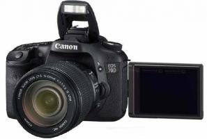 Canon EOS 70D ve 60D