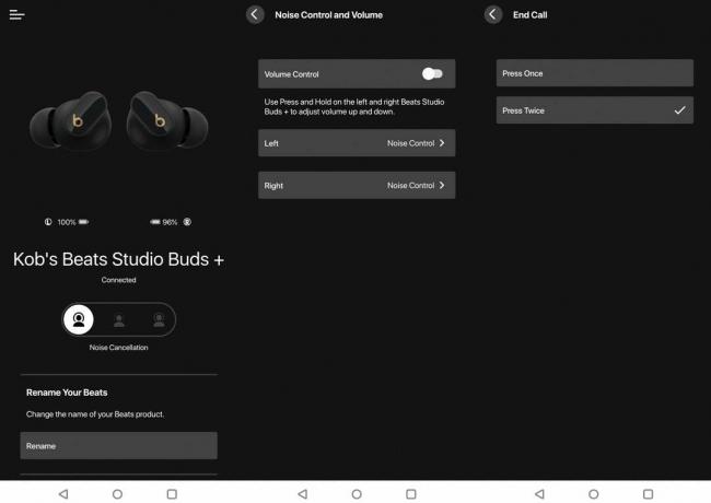 Beats Studio Buds Plus uygulaması