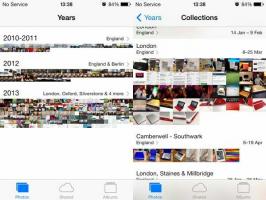 „iOS 7“ - fotoaparato ir nuotraukų apžvalga