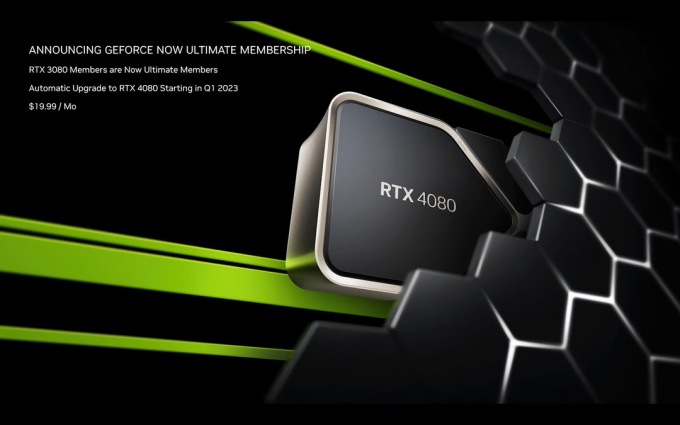Nvidia esittelee RTX 4080:n tehon GeForce NOW: lle