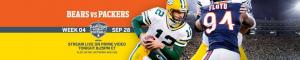 Packers vs Bears live steam - How to watch NFL on Amazon Prime