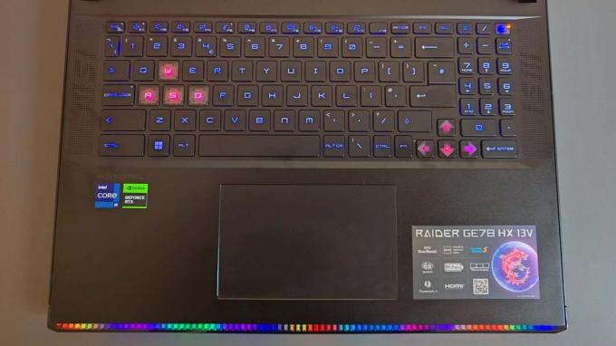 Клавиатура — MSI Raider GE78