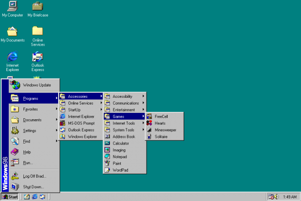 Začetni meniji sistema Windows 9
