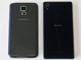 Samsung Galaxy S5 contre Sony Xperia Z2