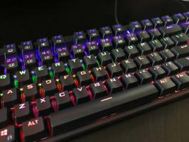 AUKEY KM-G6 LED mekanisk tastatur gjennomgang