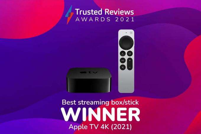 Patikimų apžvalgų apdovanojimai: naujasis „Apple TV 4K“ yra geriausia 2021 m. srautinio perdavimo dėžutė