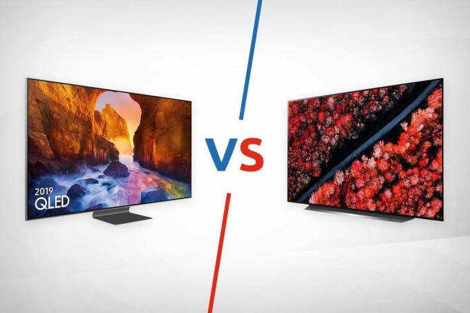 OLED vs QLED: معركة ملكية بتكنولوجيا التلفزيون