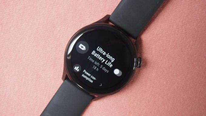 Huawei Watch 3 viser batteriets levetid