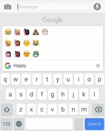 Emoji-sökning