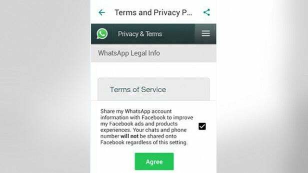 WhatsApp politika