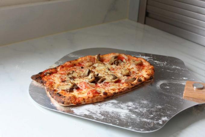 विट एटना रोटांटे पिज़्ज़ा ओवन में पका हुआ पिज़्ज़ा