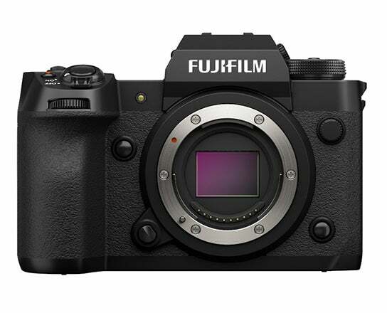 Μπροστινή πλευρά της Fujifilm X-H2