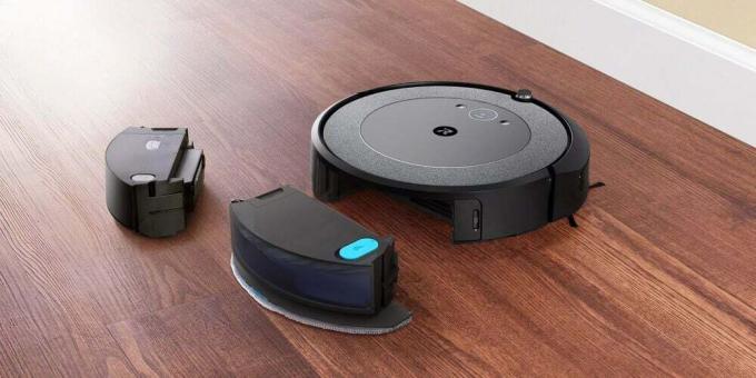 Naujausi „Roomba“ valikliai „du viename“ turi tvarkingą „pakeitimo ir šluostės“ funkciją