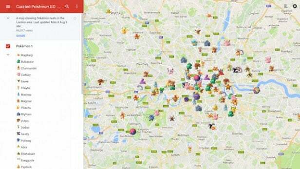 Pokemon Go küratörlü yuva sitesi Londra