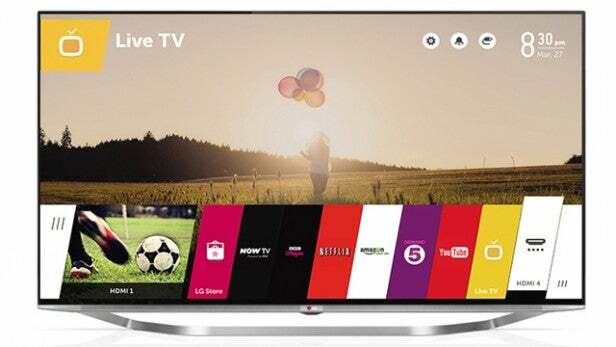 „LG Smart TV“ („webOS“)