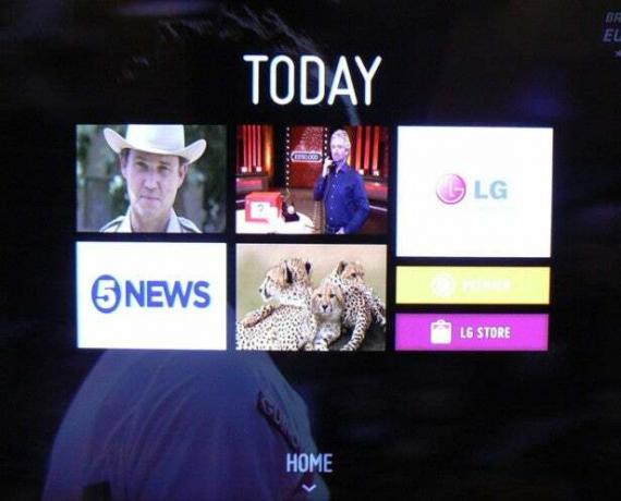 „LG Smart TV“ („webOS“)