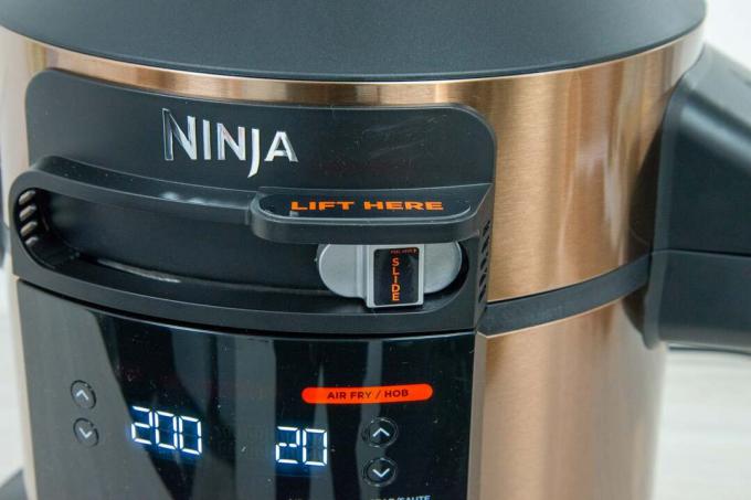 Ninja Foodi MAX 14-in-1 SmartLid Multi-Cooker 7.5L OL650UKDBCP מחוון