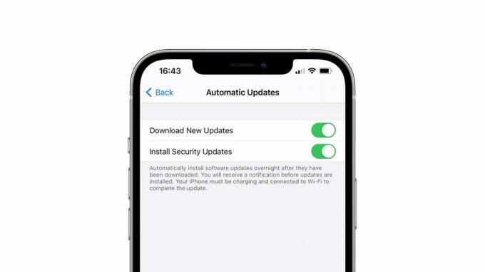 Mises à jour de sécurité iOS 14.5