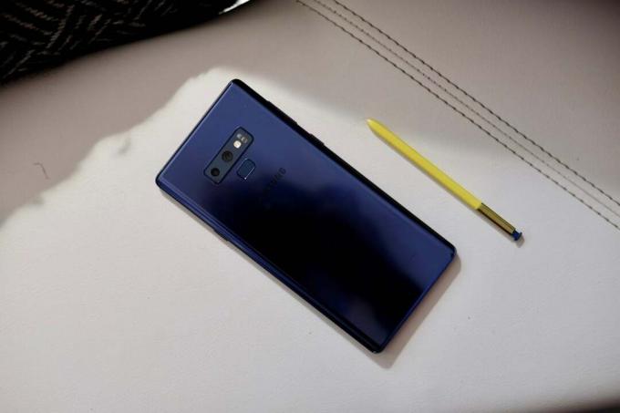 Samsung Galaxy Note 9 terug