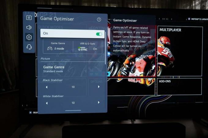 LG G1 OLED Oyun Optimize Edici