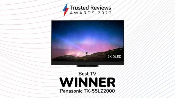 أفضل فائز تلفزيوني: Panasonic TX-55LZ2000