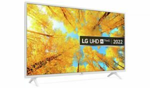 LG 43-tommers 4K-TV kommer med et gavekort på £100