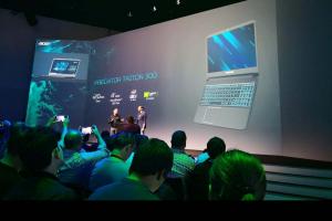 Acer Predator Triton 300 ir jauns stilīgs, viegls spēļu klēpjdators