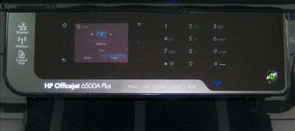 HP Officejet 6500A Plus - Kontrol