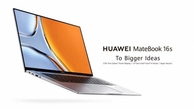 Huawei jaunajā MateBook 16s klēpjdatorā ir ļoti ātra Intel mikroshēma