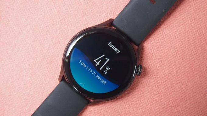 Huawei Watch 3 mostrando a vida útil da bateria